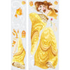 Princess Belle Peel and Stick Wall Decals | Removable Repositionable Stickers | Easy Damage-Free Wall Art for Kids Bedroom Nursery Playroom
