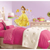 Princess Belle Peel and Stick Wall Decals | Removable Repositionable Stickers | Easy Damage-Free Wall Art for Kids Bedroom Nursery Playroom
