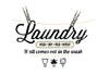 Laundry Quote Peel and Stick Wall Decals | Removable Repositionable Stickers | Easy Damage-Free Wall Art for Kids Bedroom Nursery Playroom