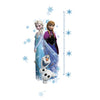 Frozen Peel and Stick Growth Chart Wall Decals | Removable Repositionable Height Chart | Easy Apply Damage-Free Kids Bedroom Nursery Decor