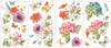 Lisa Audit Garden Bouquet Peel and Stick Wall Decals | 20 Decals | Removable Repositionable Stickers | Easy Damage-Free Wall Art for Kids Bedroom Nursery Playroom