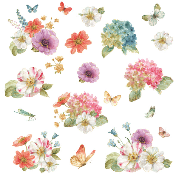 Lisa Audit Butterfly Quote Peel and Stick Wall Decals | Removable Repositionable Stickers | Easy Damage-Free Wall Art for Kids Bedroom Nursery Playroom