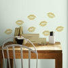 Lip Peel and Stick Wall Decals | Removable Repositionable Stickers | Easy Damage-Free Wall Art for Kids Bedroom Nursery Playroom