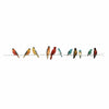 Song Birds Peel and Stick Wall Decals | Removable Repositionable Stickers | Easy Damage-Free Wall Art for Kids Bedroom Nursery Playroom