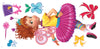 Fancy Nancy Peel and Stick Wall Decals | 8 Decals | Removable Repositionable Stickers | Easy Damage-Free Wall Art for Kids Bedroom Nursery Playroom