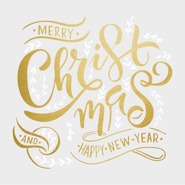 Merry Christmas Quote Peel and Stick Wall Decals | 20 Decals | Removable Repositionable Stickers | Easy Damage-Free Wall Art for Kids Bedroom Nursery Playroom