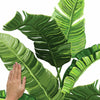 Banana Leaf Peel and Stick Wall Decals | Removable Repositionable Stickers | Easy Damage-Free Wall Art for Kids Bedroom Nursery Playroom