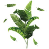 RoomMates Banana Leaf Peel and Stick Wall Decals Removable Repositionable Stickers Easy Damage-Free Wall Art for Kids Bedroom