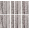 Gray Barn Wood Plank Peel and Stick Wall Decals | Removable Repositionable Stickers | Easy Damage-Free Wall Art for Kids Bedroom Nursery Playroom