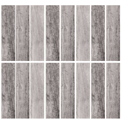 RoomMates Gray Barn Wood Plank Peel and Stick Wall Decals Removable Repositionable Stickers Easy Damage-Free Wall Art for