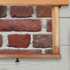 Red Brick Peel and Stick Wall Decals | Removable Repositionable Stickers | Easy Damage-Free Wall Art for Kids Bedroom Nursery Playroom