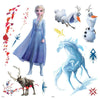 Frozen 2 Peel and Stick Wall Decals | Removable Repositionable Stickers | Easy Damage-Free Wall Art for Kids Bedroom Nursery Playroom