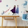 Frozen 2 Peel and Stick Wall Decals | Removable Repositionable Stickers | Easy Damage-Free Wall Art for Kids Bedroom Nursery Playroom