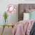 RoomMates Floral Peel and Stick Wall Mirror Decals Removable Shatter-Resistant Mirror Stickers Easy Apply Damage-Free Decor