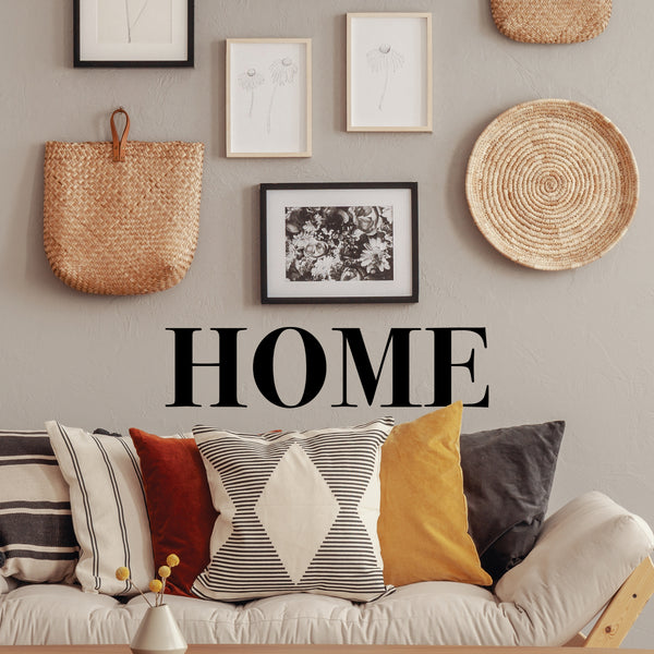 Home Quote Peel and Stick Wall Decals | Removable Repositionable Stickers | Easy Damage-Free Wall Art for Kids Bedroom Nursery Playroom