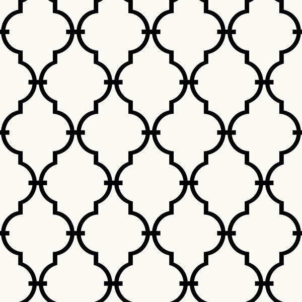 Modern Trellis Peel and Stick Wallpaper | Removable Self-Adhesive Wall Covering | Easy Apply Damage-Free Decor for Bedroom Living Room Accent Wall
