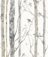 Birch Trees Peel and Stick Wallpaper | Removable Self-Adhesive Wall Covering | Easy Apply Damage-Free Decor for Bedroom Living Room Accent Wall