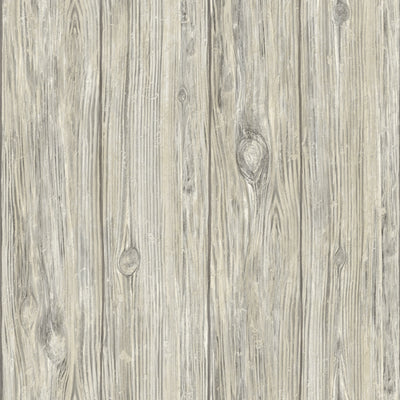 Mushroom Wood Grey Peel and Stick Wallpaper | Removable Self-Adhesive Wall Covering | Easy Apply Damage-Free Decor for Bedroom Living Room Accent Wall
