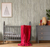 Mushroom Wood Grey Peel and Stick Wallpaper | Removable Self-Adhesive Wall Covering | Easy Apply Damage-Free Decor for Bedroom Living Room Accent Wall