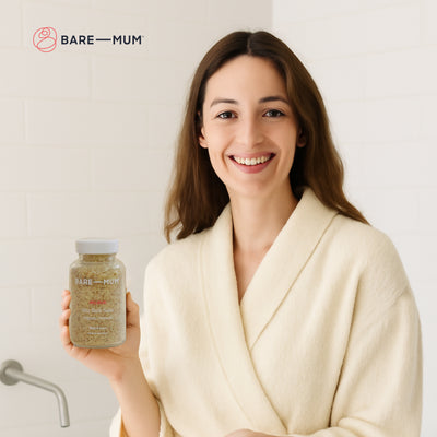 Sitz Bath Salts | Organic Formula | Epsom Salt | Coconut Milk | Natural Herbs | Pain Relief for Postpartum | Relieves Soreness, Itchy Skin & Swelling | 150g | Made in Australia