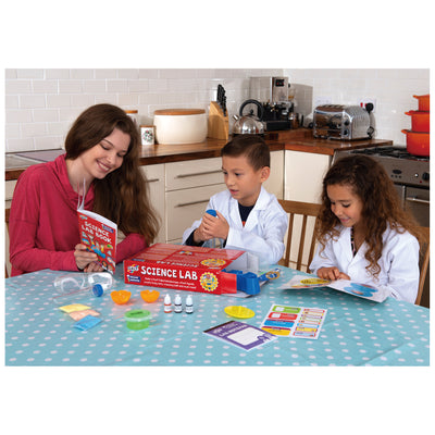 Galt Science Lab Kit - Fun STEM Experiments for Kids - Make Lava, Bouncy Balls & Test Tube Kaleidoscope - Explore & Discover Hands-On Learning
