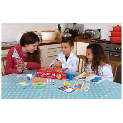 Galt Science Lab Kit - Fun STEM Experiments for Kids - Make Lava, Bouncy Balls & Test Tube Kaleidoscope - Explore & Discover Hands-On Learning