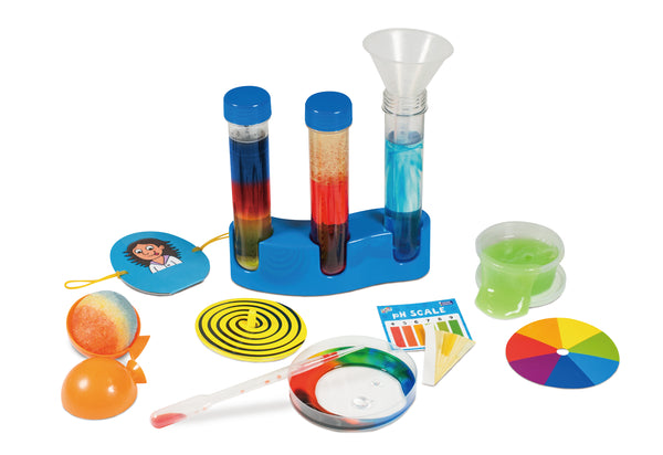 Galt Science Lab Kit - Fun STEM Experiments for Kids - Make Lava, Bouncy Balls & Test Tube Kaleidoscope - Explore & Discover Hands-On Learning
