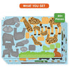 My World Amazing Animals STEM Building Playset | Build Imagine and Pretend Play Kit for Kids | Creative Educational Construction Toy for Boys Girls | 3-7 Years