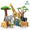 My World Amazing Animals STEM Building Playset | Build Imagine and Pretend Play Kit for Kids | Creative Educational Construction Toy for Boys Girls | 3-7 Years