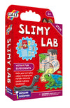 Galt Slimy Lab Science Kit - Create Glow-in-the-Dark, Color-Changing & Metallic Slime - 4 Fun Experiments for Kids - STEM Learning & Gooey Fun!
