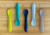 BBLÜV Spoön  (BLUE) - Soft Silicone Baby Feeding Spoon Set | BPA-Free, Ergonomic Design, Easy-Grip, Safe for Teething, Dishwasher-Safe | Perfect for First Bites