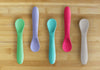 BBLÜV Spoön  (PINK) - Soft Silicone Baby Feeding Spoon Set | BPA-Free, Ergonomic Design, Easy-Grip, Safe for Teething, Dishwasher-Safe | Perfect for First Bites