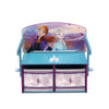 Kids Convertible Activity Bench Storage Desk with Frozen 2 Elsa Anna Graphics | Engineered Wood Fabric Build | Holds 22.67 KG | Playroom Bedroom Furniture | 3 Years+