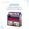 Delta Children - Spidey And Friends 6 Store Bin Toy Storage Organizer - Red