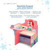 Kids Chair Desk with Storage Bin 52 × 58 × 59 CM | Princess Wooden Study Desk with Cup Holder | Pull Out Toy Organizer | Activity Craft Homework Furniture | For Children 3 Years+