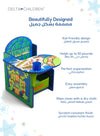 Teenage Mutant Ninja Turtles Chair Desk | Kid-Friendly Design with Storage Bin | GREENGUARD Gold Certified | Easy Access | Durable Wood & Fabric | 51x50x50 CM