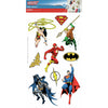 Justice League Peel and Stick Wall Decals | 9 Decals | Removable Repositionable Stickers | Easy Damage-Free Wall Art for Kids Bedroom Nursery Playroom