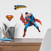 Superman Peel and Stick Wall Decals | 6 Decals | Removable Repositionable Stickers | Easy Damage-Free Wall Art for Kids Bedroom Nursery Playroom