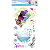 Frozen (L 23 X H 45.2 Cms) Peel and Stick Wall Decals | 8 Decals | Removable Repositionable Stickers | Easy Damage-Free Wall Art for Kids Bedroom Nursery Playroom