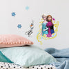 Frozen (L 23 X H 45.2 Cms) Peel and Stick Wall Decals | 8 Decals | Removable Repositionable Stickers | Easy Damage-Free Wall Art for Kids Bedroom Nursery Playroom