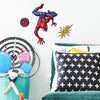 Spiderman Peel and Stick Wall Decals | 8 Decals | Removable Repositionable Stickers | Easy Damage-Free Wall Art for Kids Bedroom Nursery Playroom