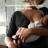 Frida Mom Delivery and Nursing Gown - Easy-Snap, Tagless, Skin-to-Skin Access and Full Coverage in The Back