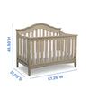 Delta Children  Farmhouse 2-in-1 Convertible Baby Crib