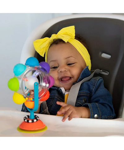 Sassy Light Up Rainbow Reel Tray Toy, 6M+
