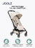 Aer² Compact & Lightweight Baby Stroller | One-Hand Fold | Suitable from Newborn to Toddler | Easy Steering | Airplane Friendly | Ultra-Compact | 44x53x23.5 CM | Calming Beige | 6.2 Kg