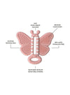 Malarkey Kids Baby Teether Butterfly Brush - TBT02B