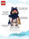 Manhattan Toys LEGO Ninjago Sora Plush Character Toy, Soft Collectible Ninja Doll for Kids, Bedroom Decor, Gift for Boys & Girls, Stuffed Figure, 35.6 cm