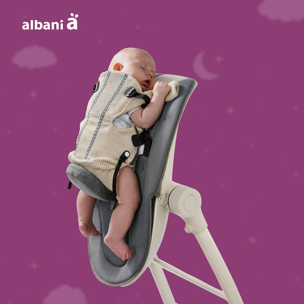 BabyUp Reflux Chair | Shoulder Replicated Angle™ SRA™ | Supports Digestion | Upright Safe Position | Comfortable Infant Seating | 50x40x30 CM | Baby Feeding & Play Chair