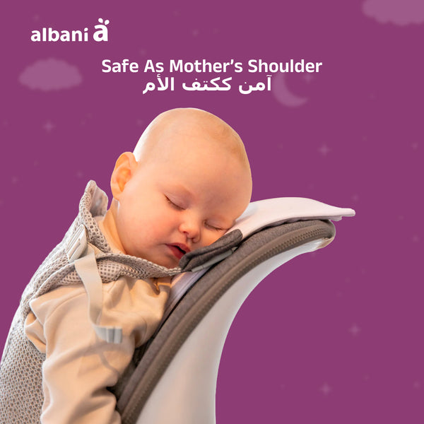 BabyUp Reflux Chair | Shoulder Replicated Angle™ SRA™ | Supports Digestion | Upright Safe Position | Comfortable Infant Seating | 50x40x30 CM | Baby Feeding & Play Chair