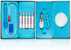 Frida Baby Basics Kit | Baby Essentials Kit Includes Nasal Aspirator Snotsucker, NailFrida Nail Files, Windi Gas Relief, DermaFrida Bath Brush + Silicone Carry Case